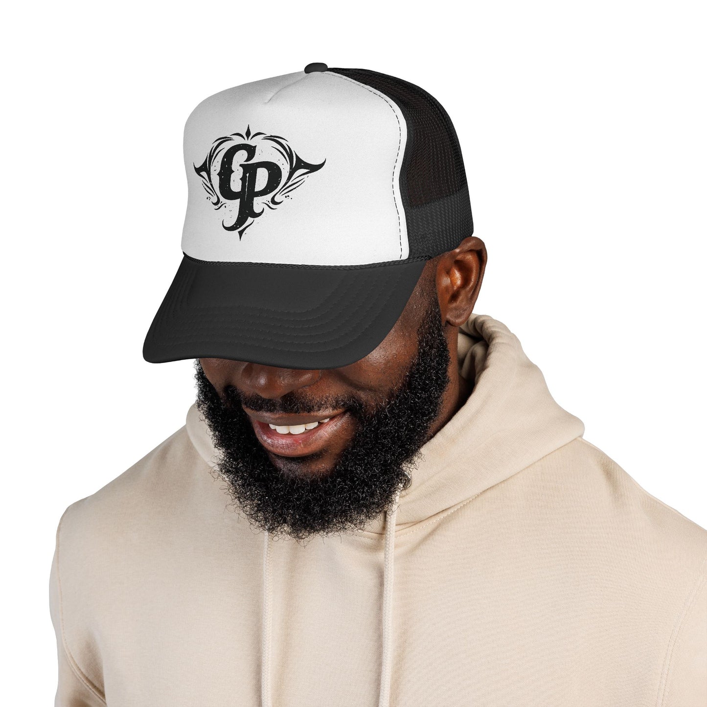 Monogram CP Trucker Cap | Vintage Script Crest