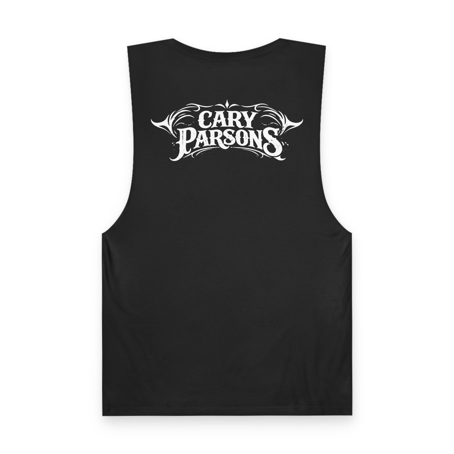 Black CP symbol tank top