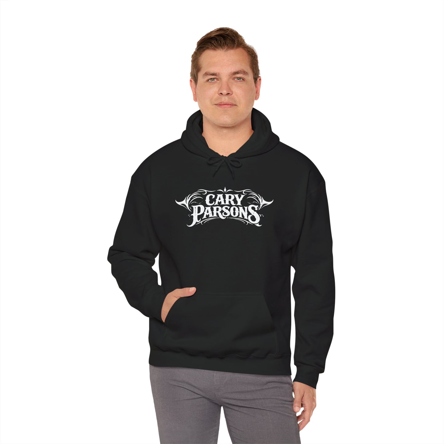 Black Cary Parsons Hoodie