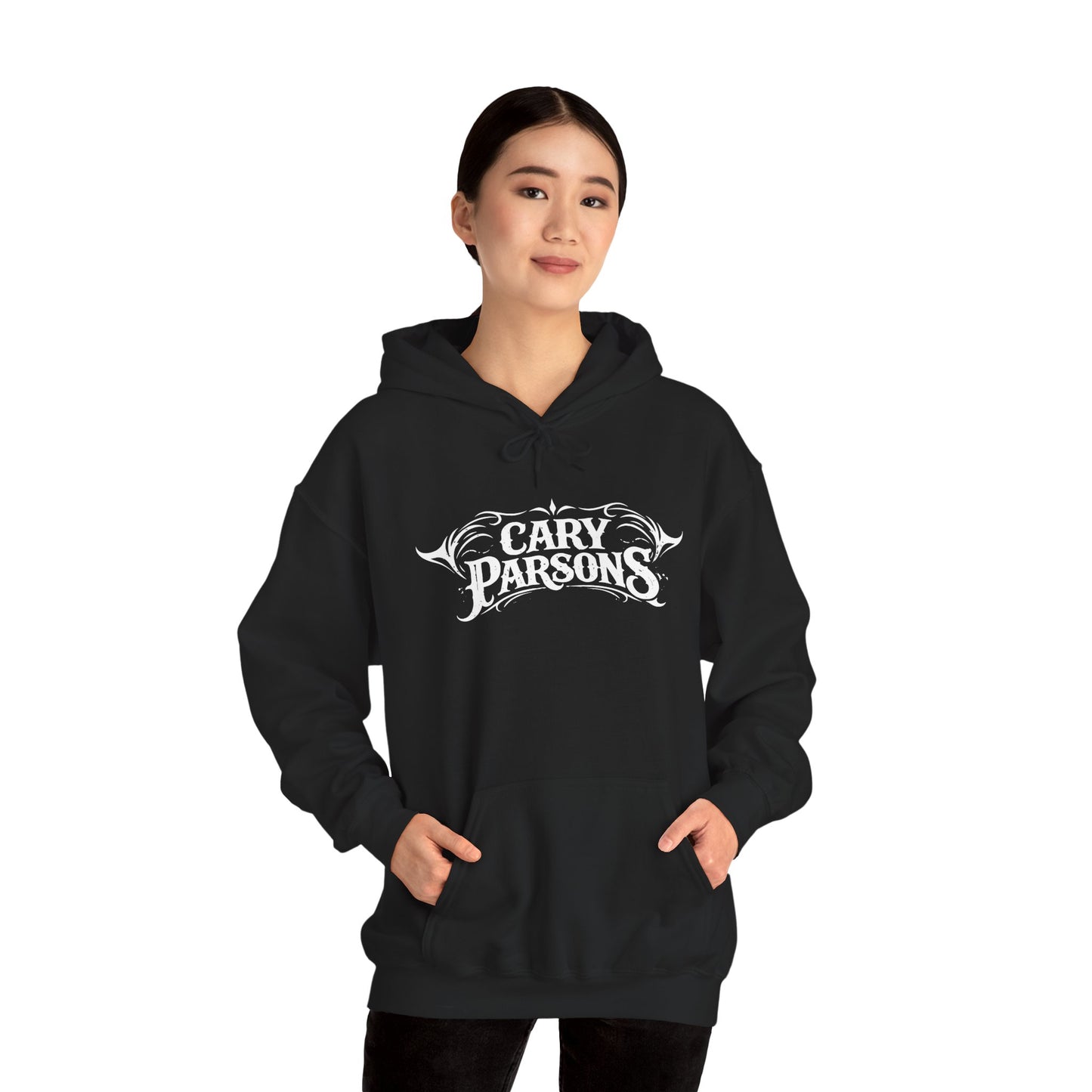 Black Cary Parsons Hoodie